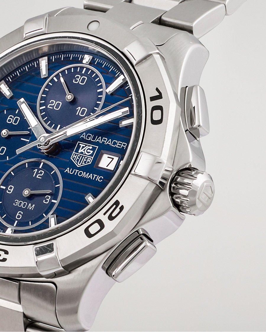 Men | Tag Heuer Pre-Owned Aquaracer 300M Chrono Silver | Tag Heuer Pre-Owned | Aquaracer 300M Chrono Silver
