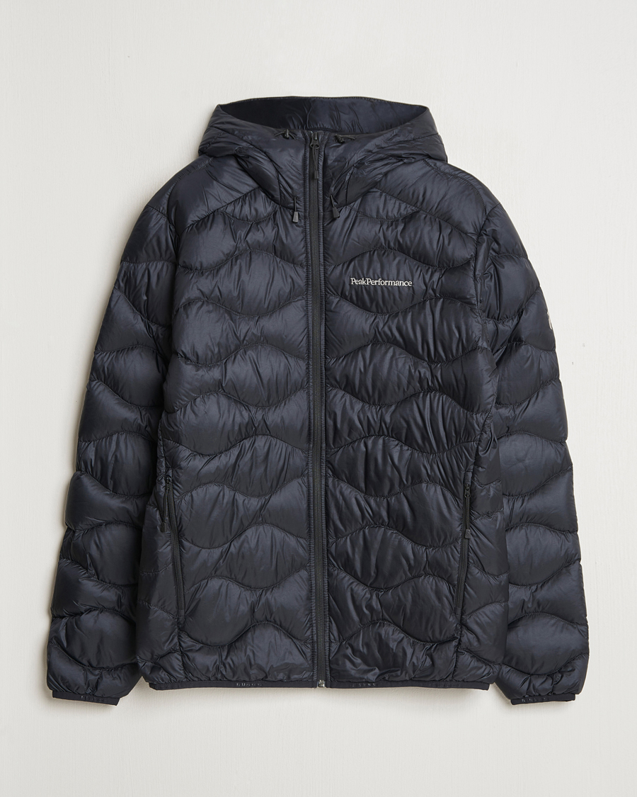 Men | Coats & Jackets | Peak Performance | Helium Down Hooded Jacket Black