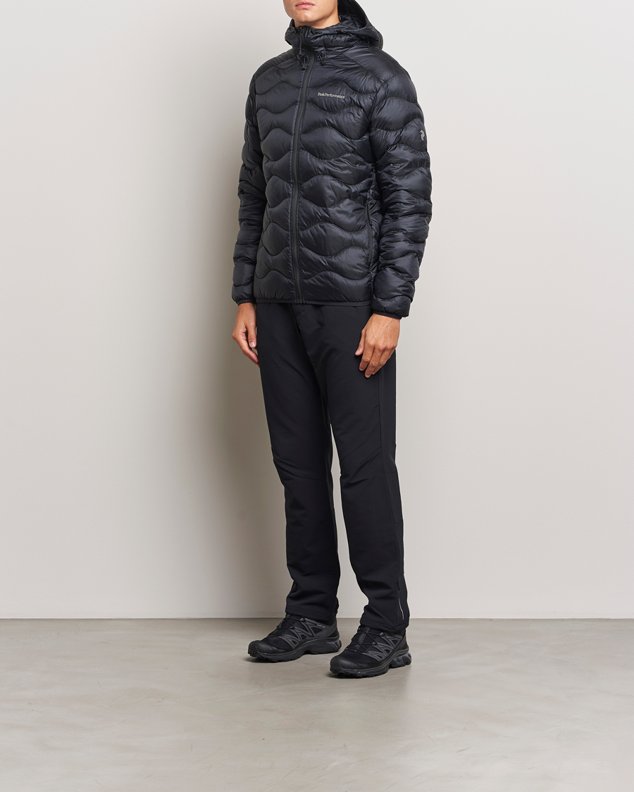 Men | Coats & Jackets | Peak Performance | Helium Down Hooded Jacket Black