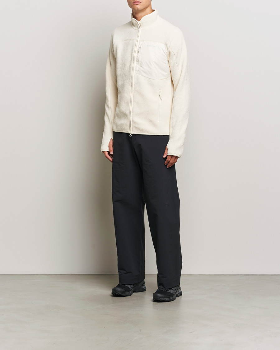 Men | Sweaters & Knitwear | Peak Performance | Pile Full Zip Vintage White