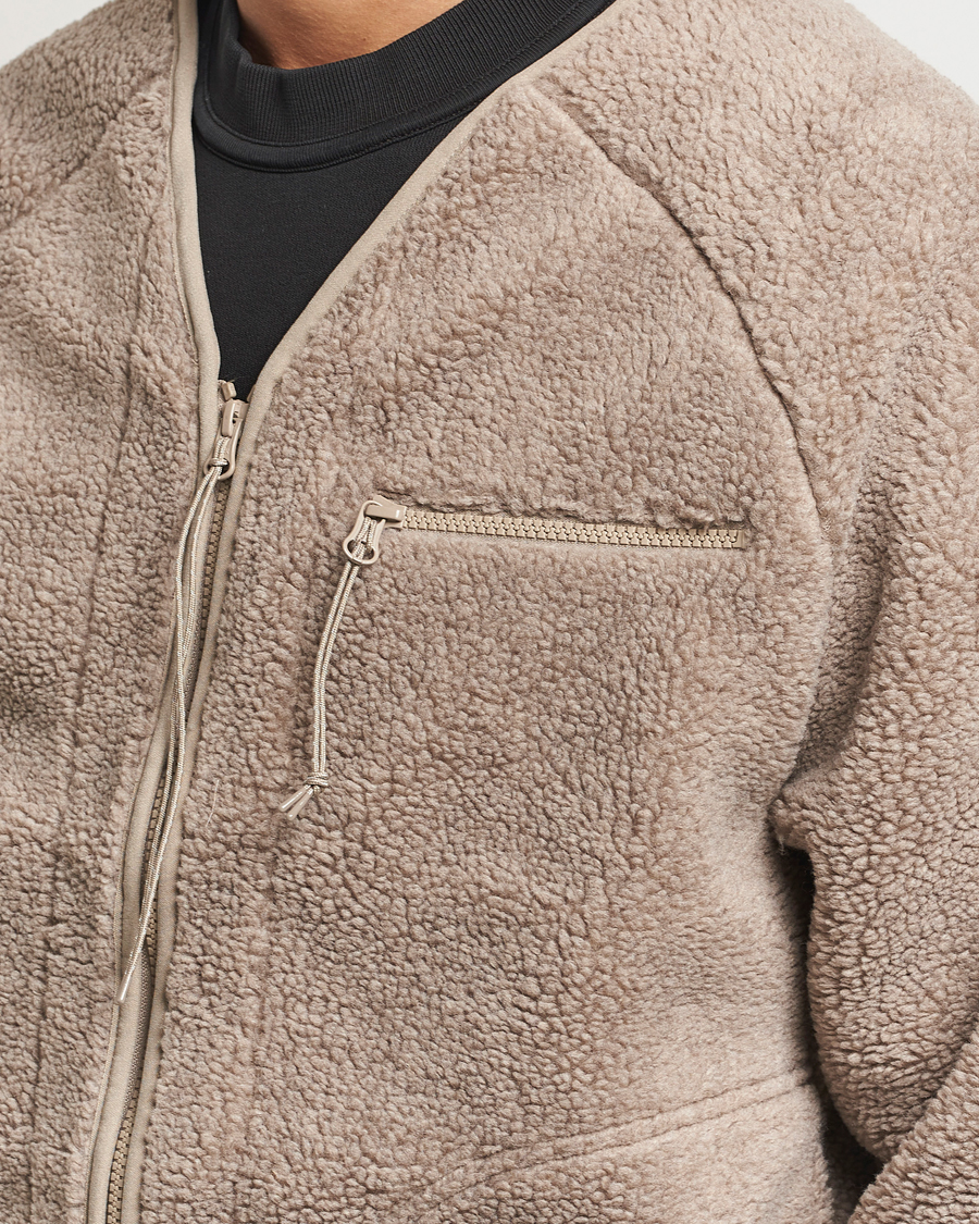 Men | Sweaters & Knitwear | Peak Performance | Heavy Pile Oversized Cardigan Avid Beige