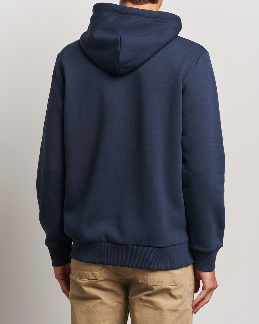 Men | Sweaters & Knitwear | Peak Performance | Original Full Zip Hoodie Blue Shadow