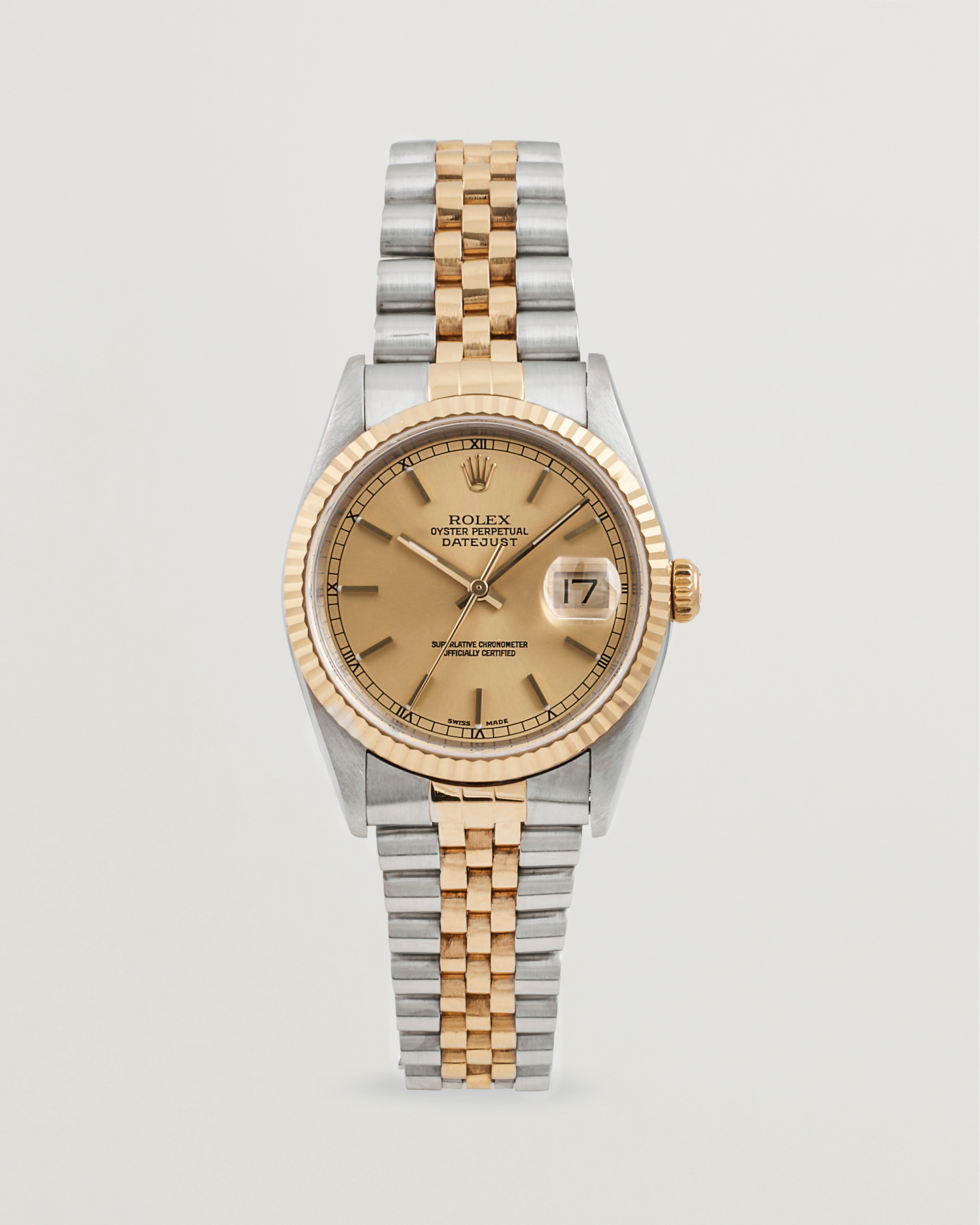 Men | Rolex Pre-Owned Datejust 16233 G/S Silver | Rolex Pre-Owned | Datejust 16233 G/S Silver