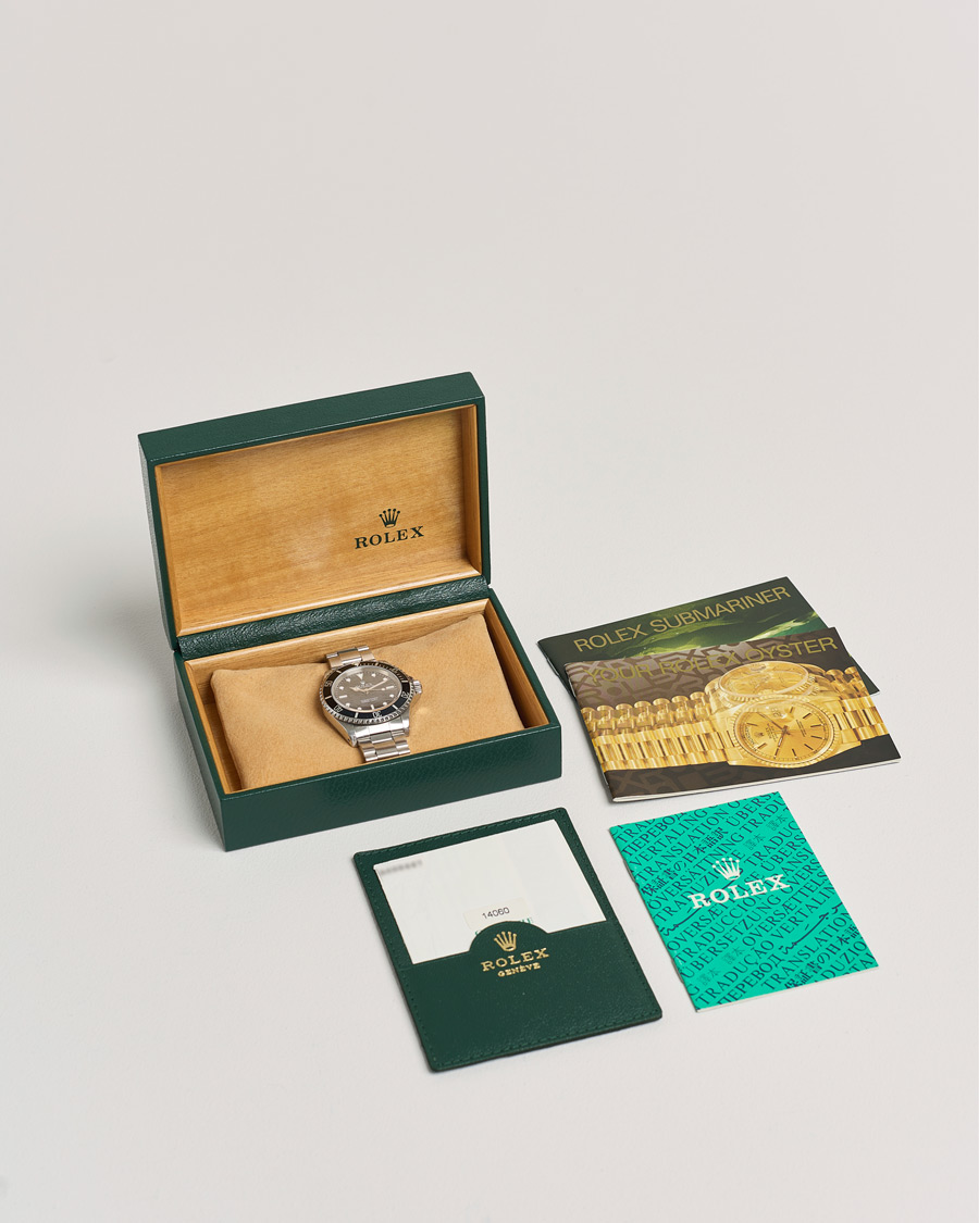 Men | Rolex Pre-Owned Submariner 14060 Silver | Rolex Pre-Owned | Submariner 14060 Silver