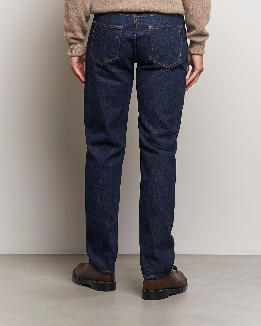 Men | Jeans | Sunspel | Regular Fit Jeans Rinse Wash