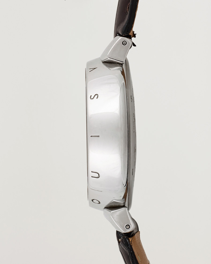 Men | Louis Vuitton Pre-Owned Tambour Q1111 Silver | Louis Vuitton Pre-Owned | Tambour Q1111 Silver