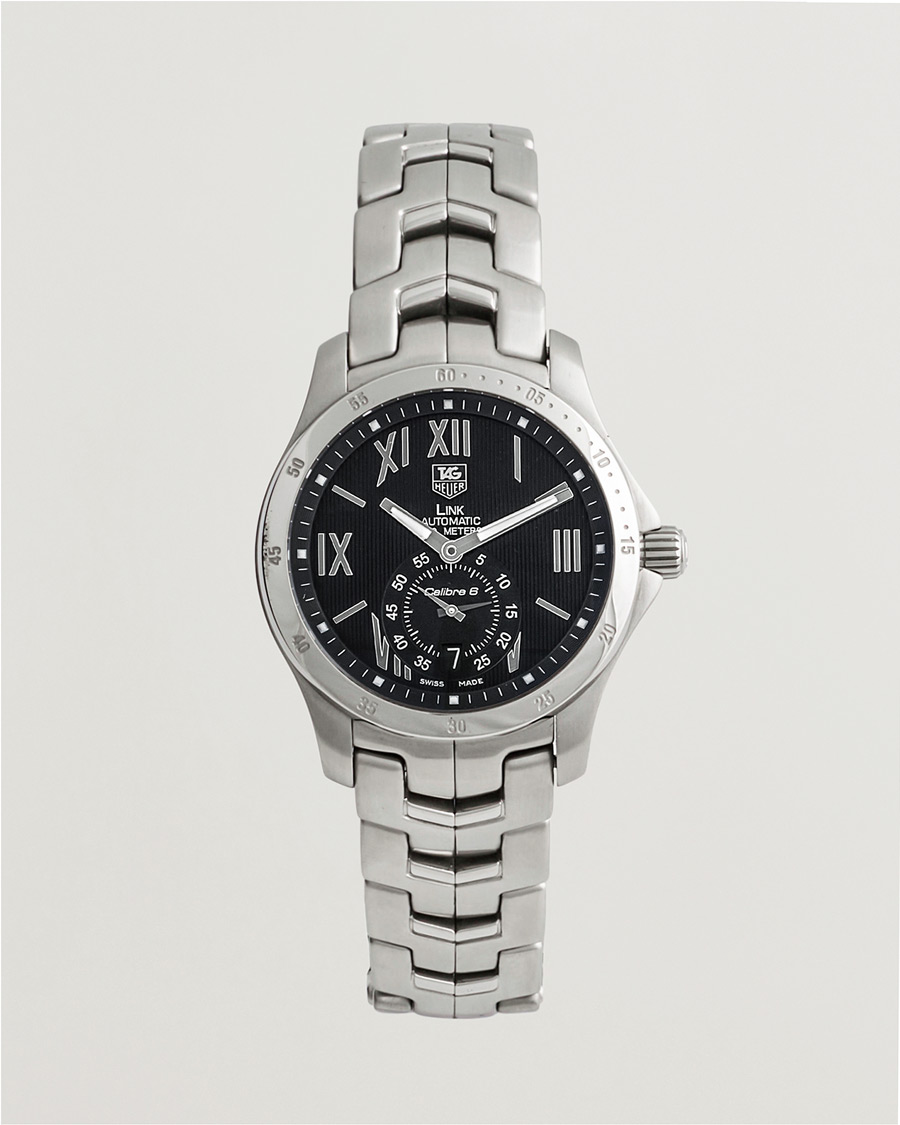 Men | Tag Heuer Pre-Owned Link wjf211n Silver | Tag Heuer Pre-Owned | Link wjf211n Silver