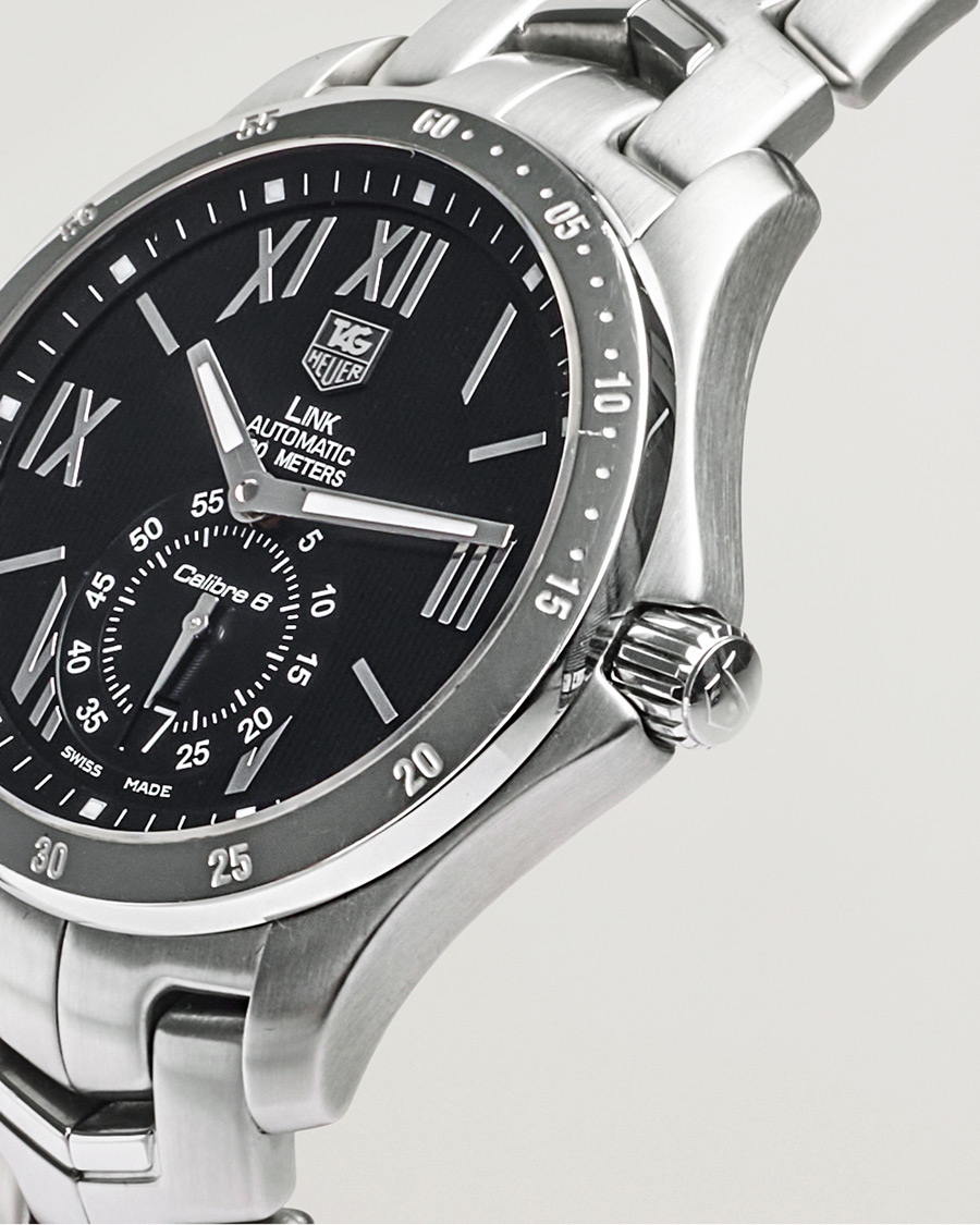 Men | Tag Heuer Pre-Owned Link wjf211n Silver | Tag Heuer Pre-Owned | Link wjf211n Silver