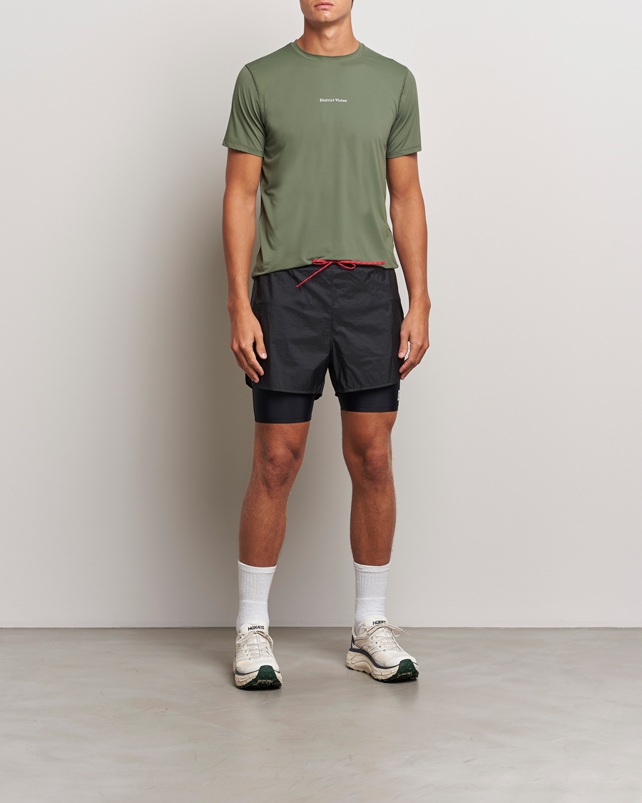 Men | T-Shirts | District Vision | Ultralight Aloe Short Sleeve Sage