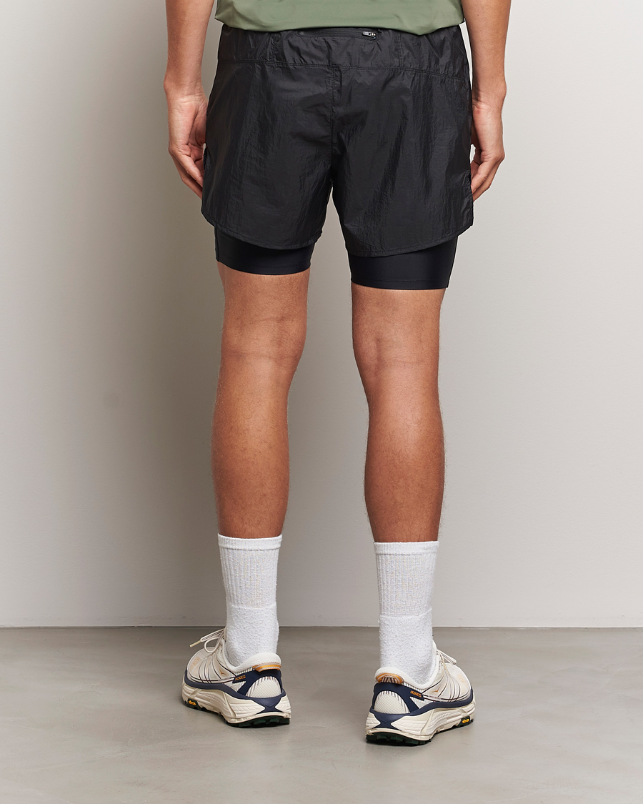 Men | Shorts | District Vision | Ripstop Layered Trail Shorts Black