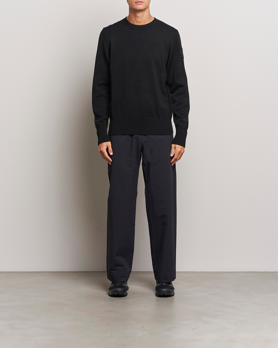 Men | Sweaters & Knitwear | Canada Goose Black Label | Canada Goose Rosseau Crew Neck Black