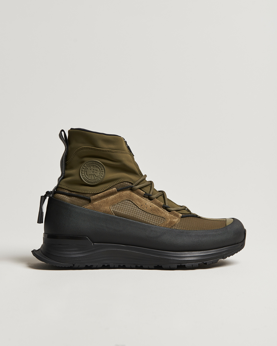 Men | Canada Goose Glacier Trail Sneaker High Military Green | Canada Goose | Glacier Trail Sneaker High Military Green