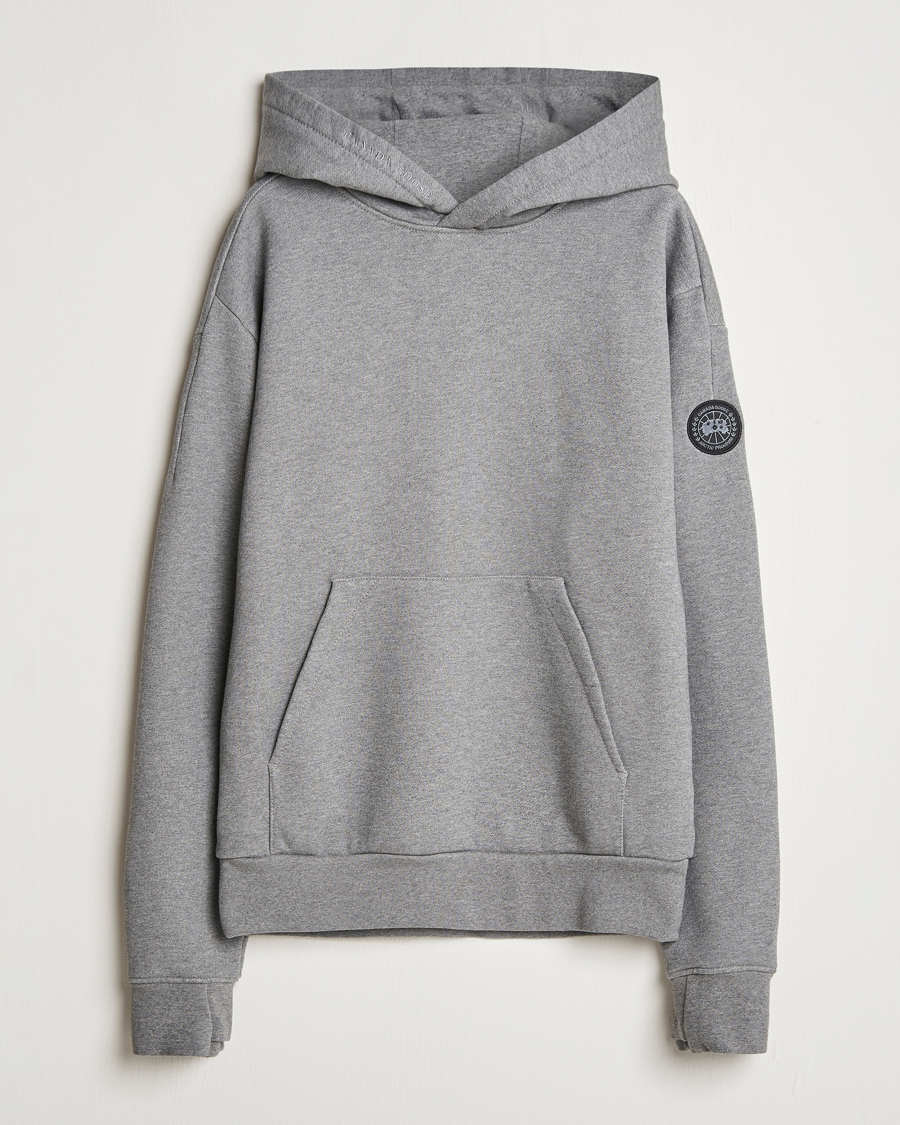 Men | Sweaters & Knitwear | Canada Goose Black Label | Tobermory Heavyweight Hoody Stone Heather