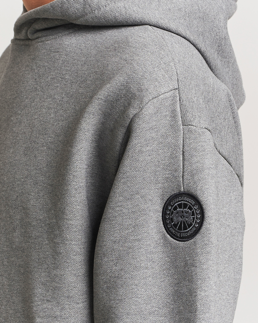 Men | Sweaters & Knitwear | Canada Goose Black Label | Tobermory Heavyweight Hoody Stone Heather