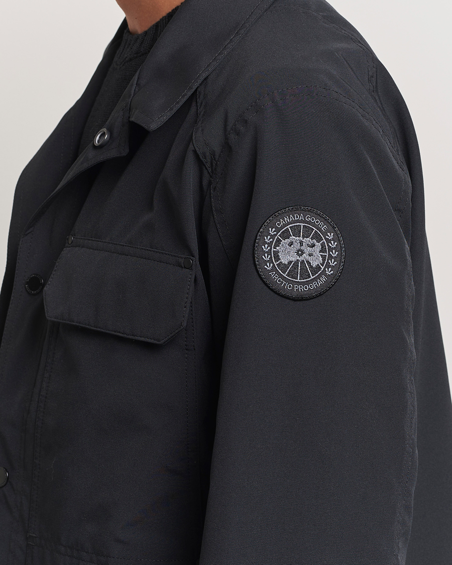 Men | Coats & Jackets | Canada Goose Black Label | Burnaby Chore Jacket Black