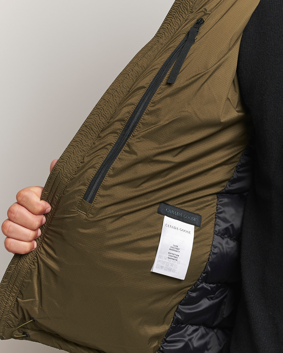 Men | Coats & Jackets | Canada Goose Black Label | Lodge Hoody Military Green