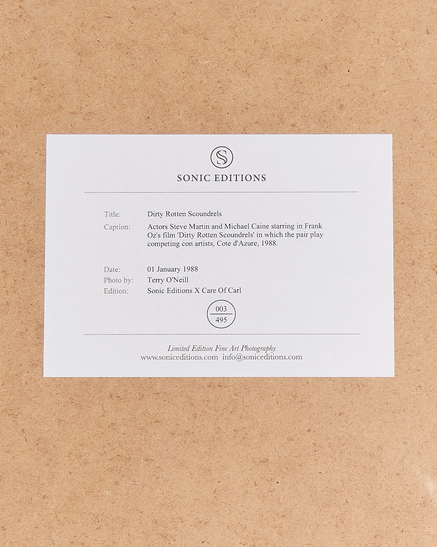 Men | Posters | Sonic Editions | Framed Dirty Rotten Scoundrels