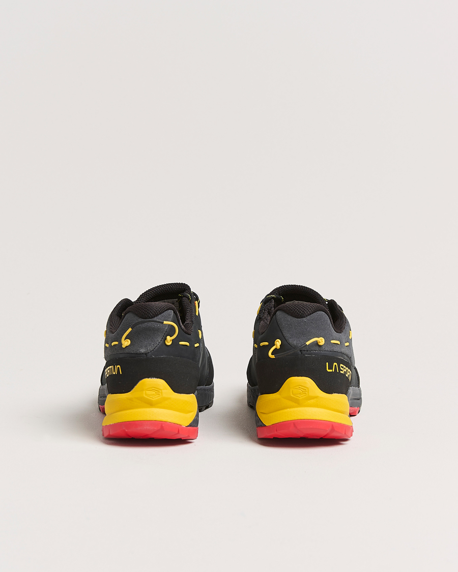 Men | Trail Sneakers | La Sportiva | TX Guide Leather Carbon/Yellow