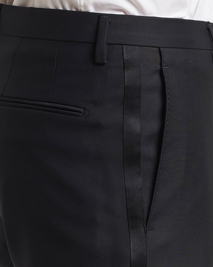 Men | Suits | Boglioli | Milano Single Breasted Tuxedo Black