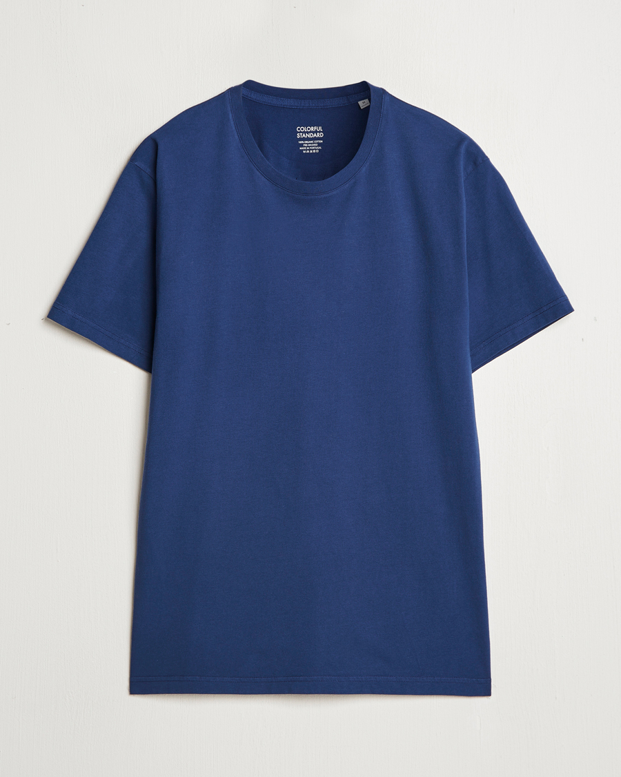 Men | T-Shirts | Colorful Standard | Classic Organic T-Shirt Marine Blue