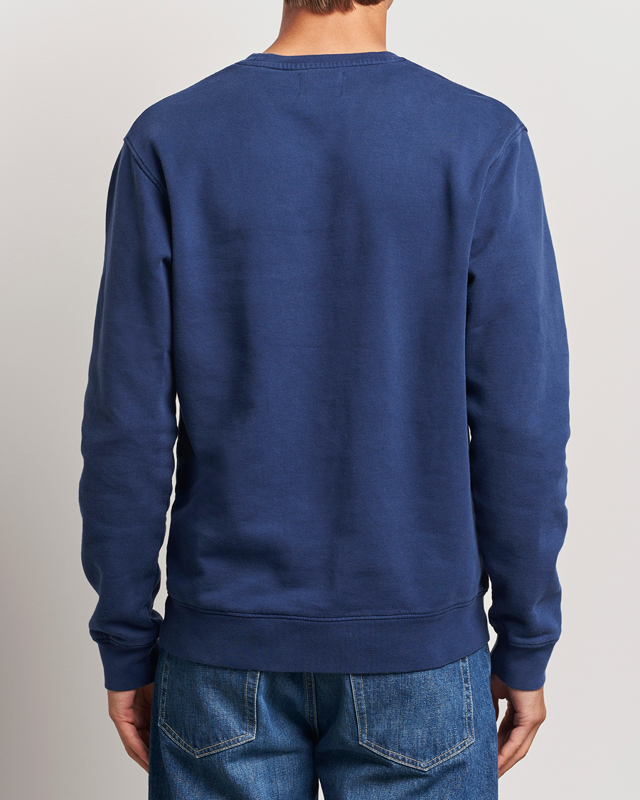 Men | Sweaters & Knitwear | Colorful Standard | Classic Organic Crew Neck Sweat Marine Blue