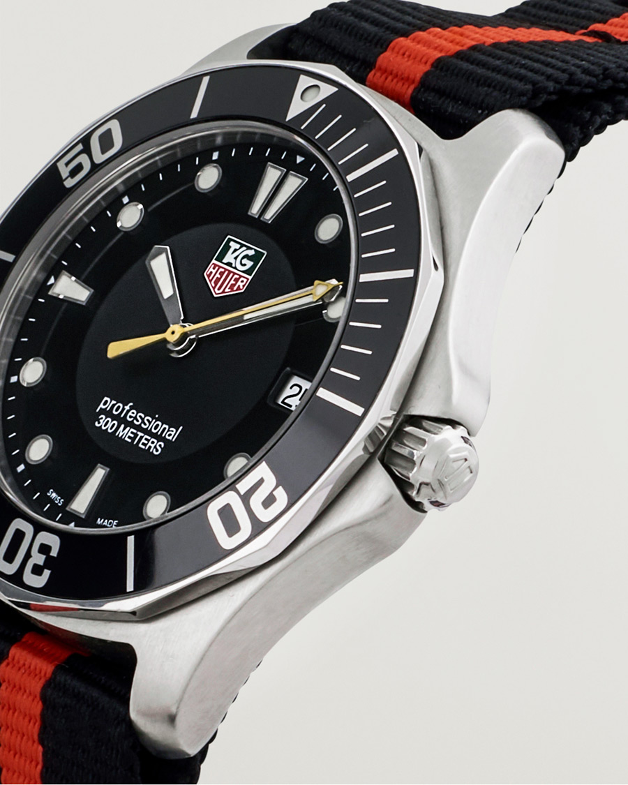 Men | Tag Heuer Pre-Owned Aquaracer WAB1110 Silver | Tag Heuer Pre-Owned | Aquaracer WAB1110 Silver