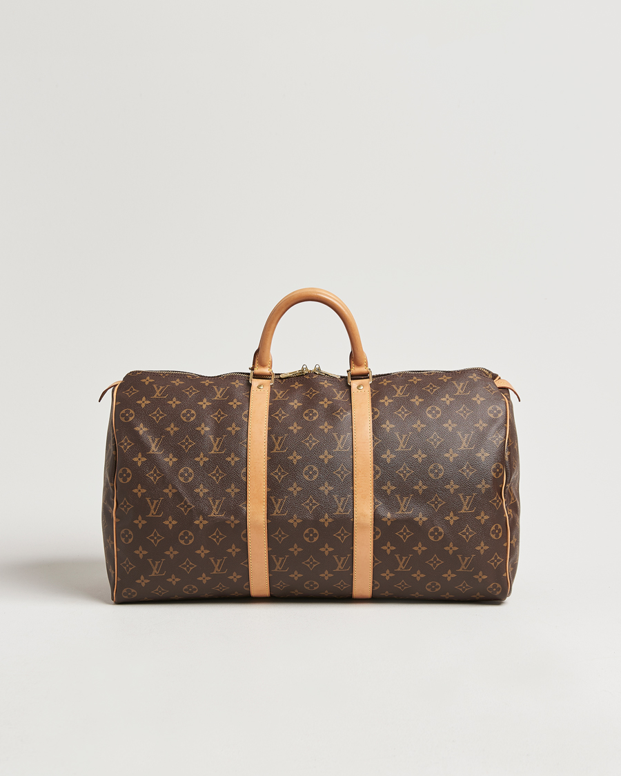 Men | Pre-Owned & Vintage Bags | Louis Vuitton Pre-Owned | Keepall 50 Bag Monogram