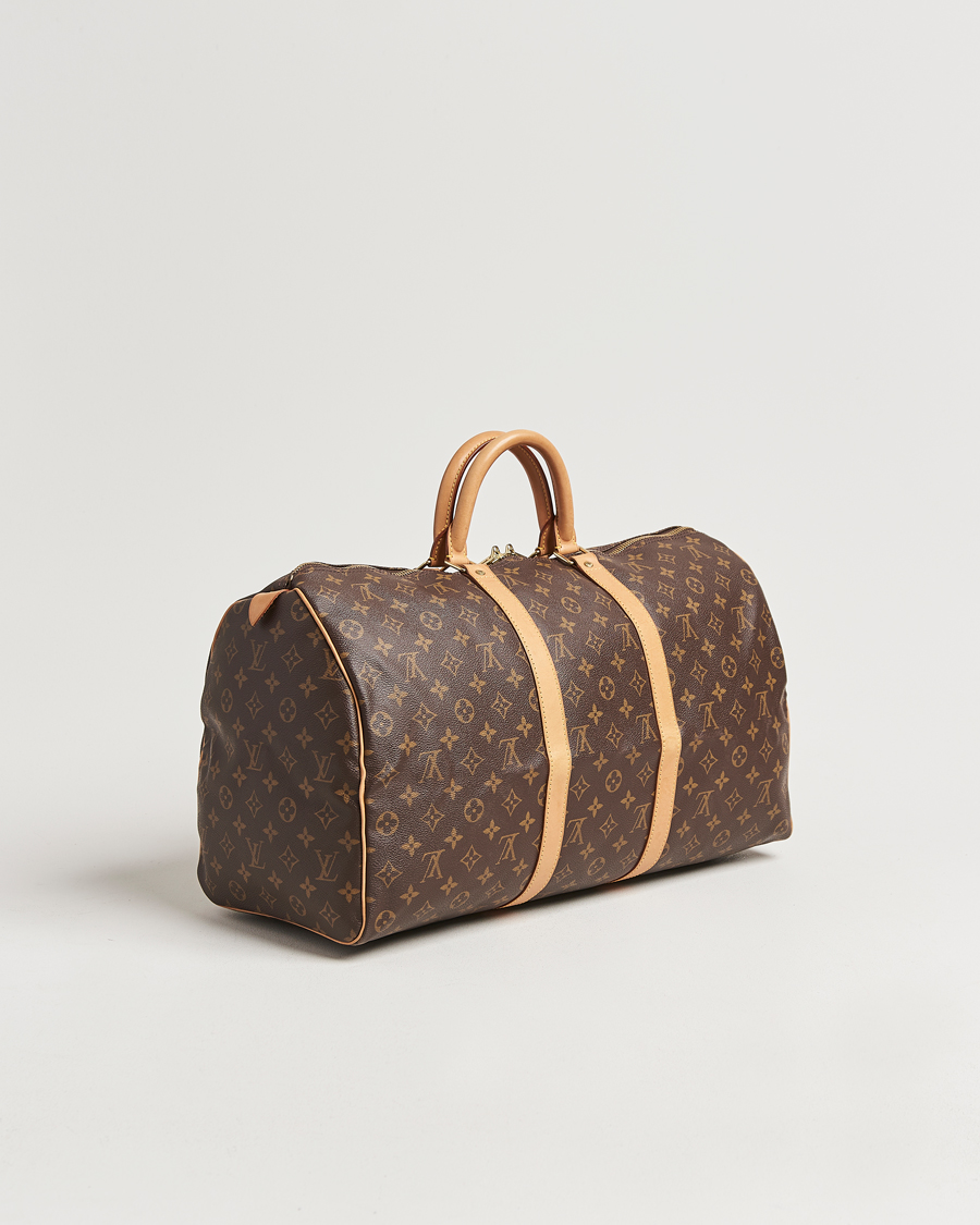 Men | Pre-Owned & Vintage Bags | Louis Vuitton Pre-Owned | Keepall 50 Bag Monogram