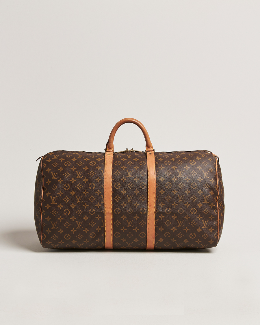 Men | Pre-Owned & Vintage Bags | Louis Vuitton Pre-Owned | Keepall 55 Bag Monogram