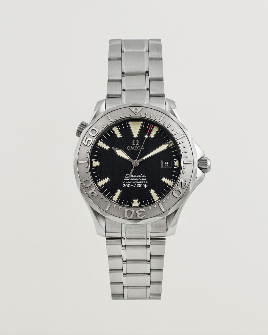 Men | Omega Pre-Owned Seamaster 300 2230.50 Silver | Omega Pre-Owned | Seamaster 300 2230.50 Silver