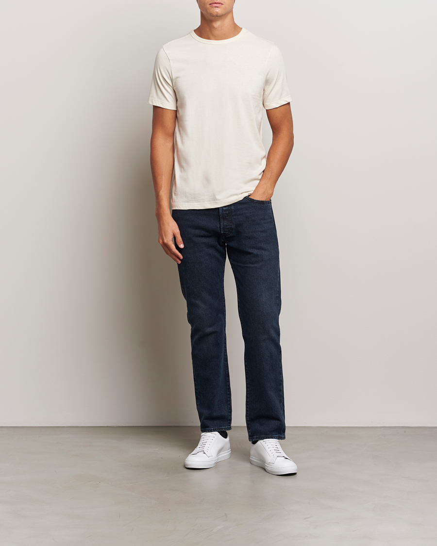 Men | T-Shirts | Merz b. Schwanen | 1950s Classic Loopwheeled T-shirt Nature