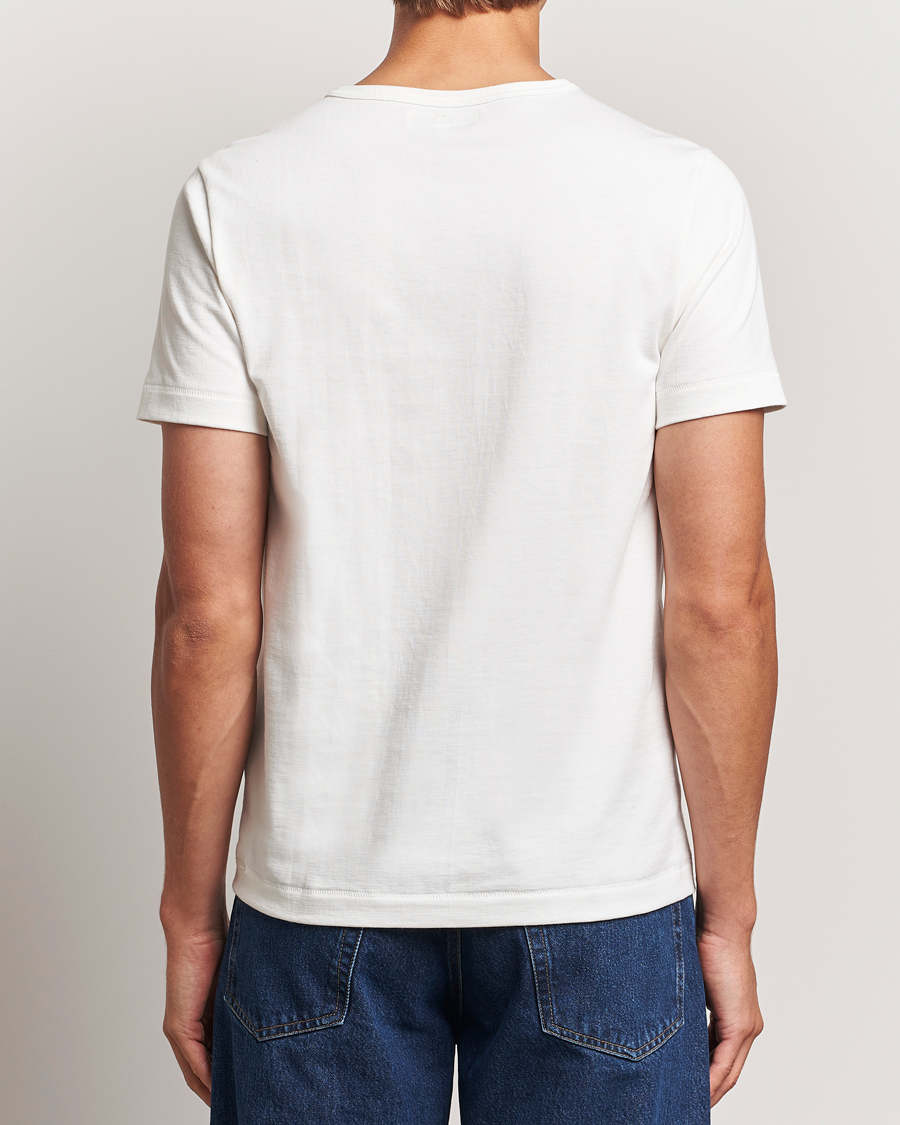 Men | T-Shirts | Merz b. Schwanen | Classic Fit Loopwheeled T-Shirt White