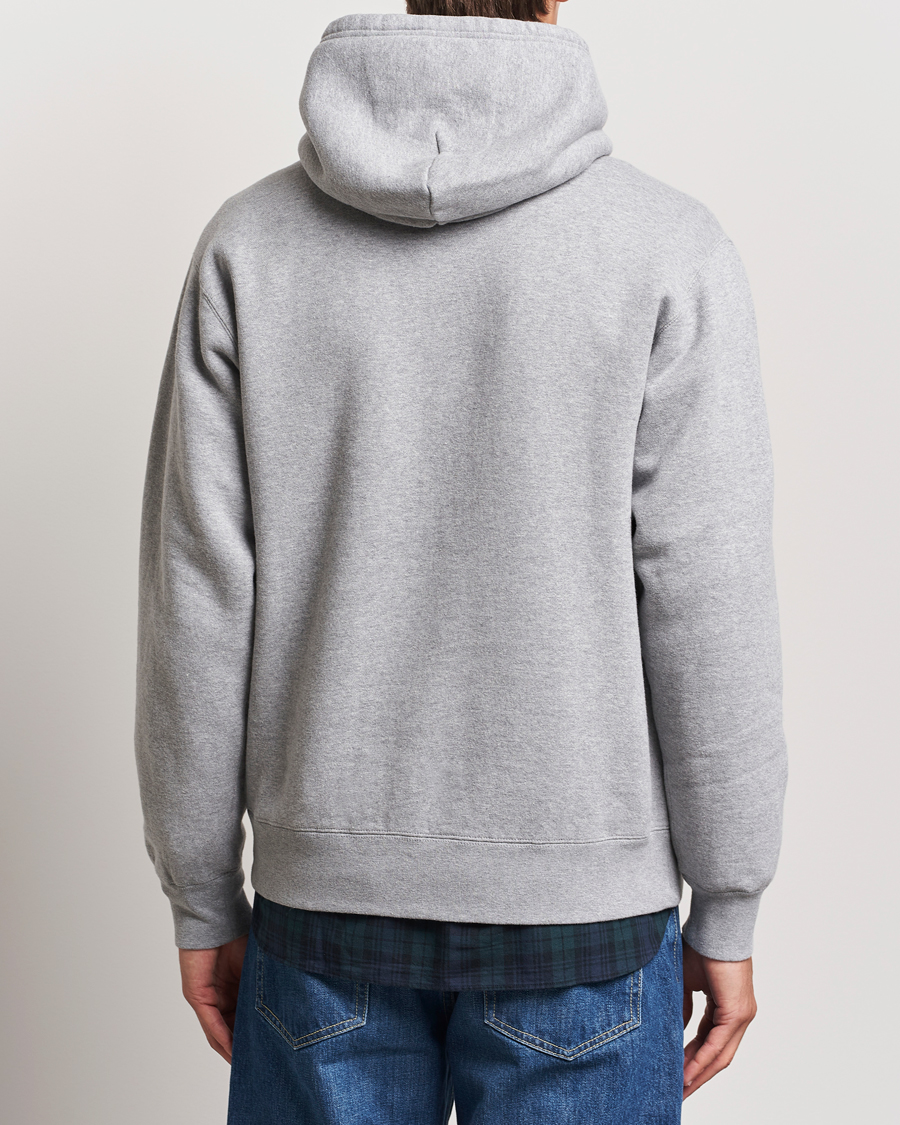 Men | Sweaters & Knitwear | BEAMS PLUS | Japanese Cotton Hoodie Grey