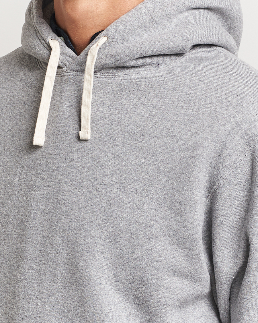 Men | Sweaters & Knitwear | BEAMS PLUS | Japanese Cotton Hoodie Grey