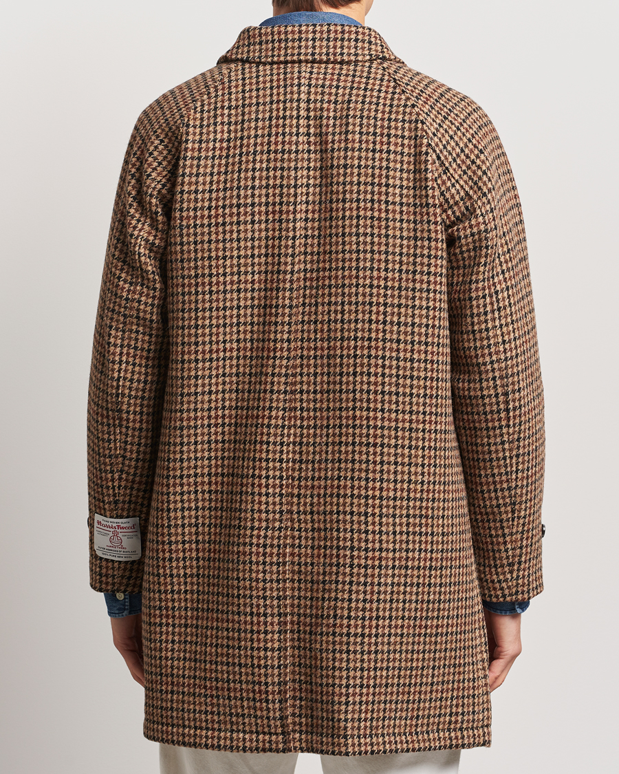 Men | Coats & Jackets | BEAMS PLUS | Balmacaan Tweed Coat Gun Club Check