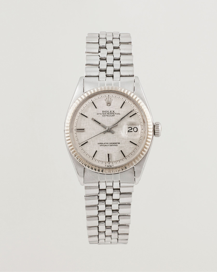 Men | Rolex Pre-Owned Datejust 1601 Silver | Rolex Pre-Owned | Datejust 1601 Silver
