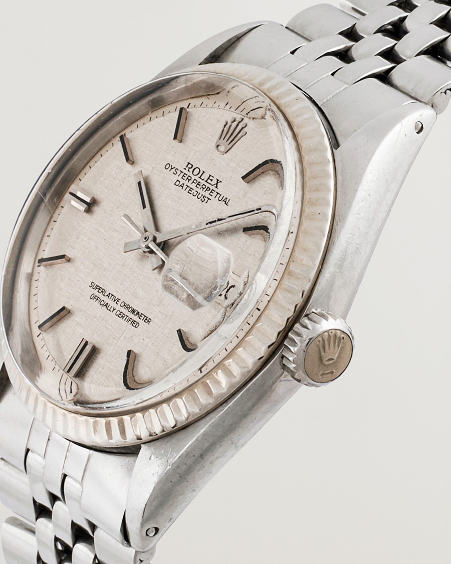 Men | Rolex Pre-Owned Datejust 1601 Silver | Rolex Pre-Owned | Datejust 1601 Silver