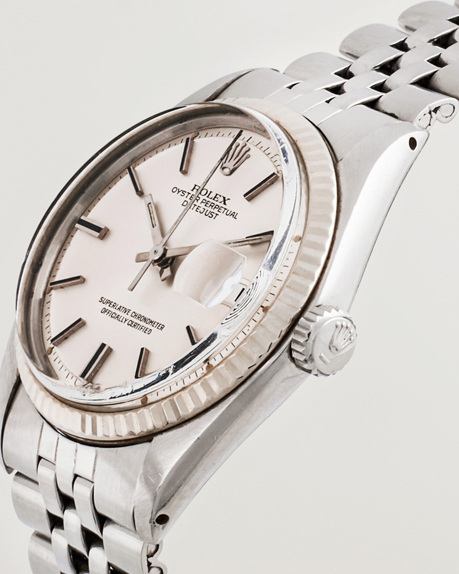 Men | Rolex Pre-Owned Datejust 1601 Silver | Rolex Pre-Owned | Datejust 1601 Silver