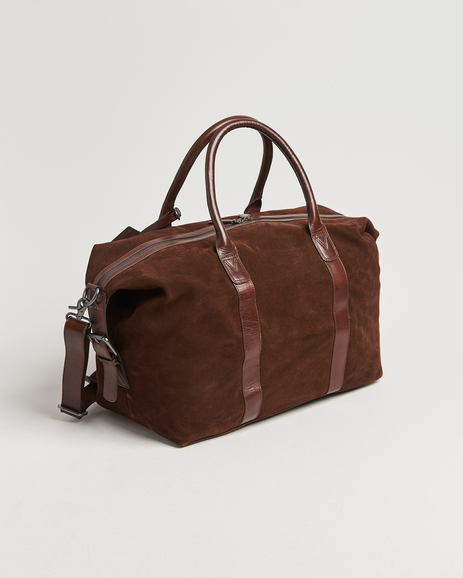 Men | Bags | Loake Shoemakers | Balmoral Suede Weekendbag Polo