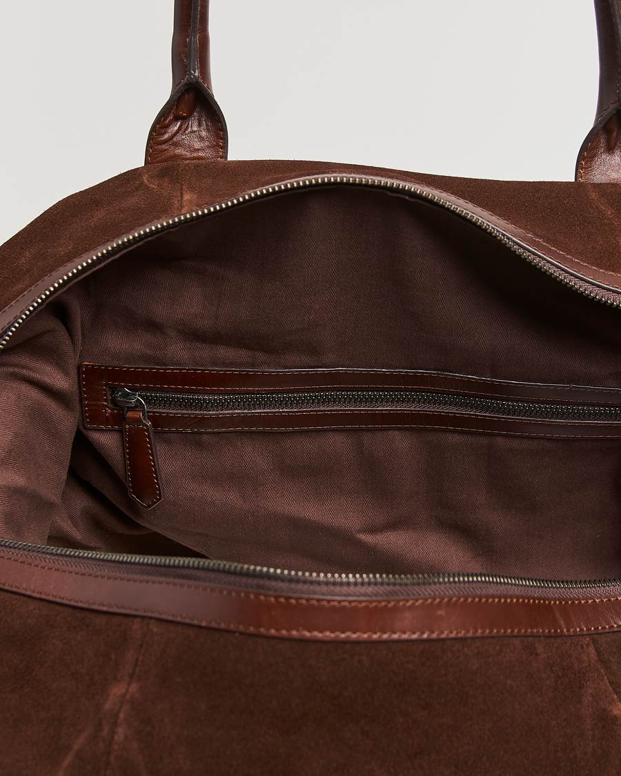 Men | Bags | Loake Shoemakers | Balmoral Suede Weekendbag Polo