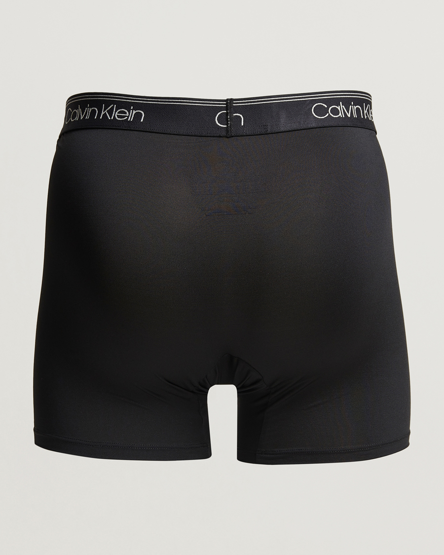 Men | Underwear & Socks | Calvin Klein | 3-Pack Micro Stretch Boxer Brief Black