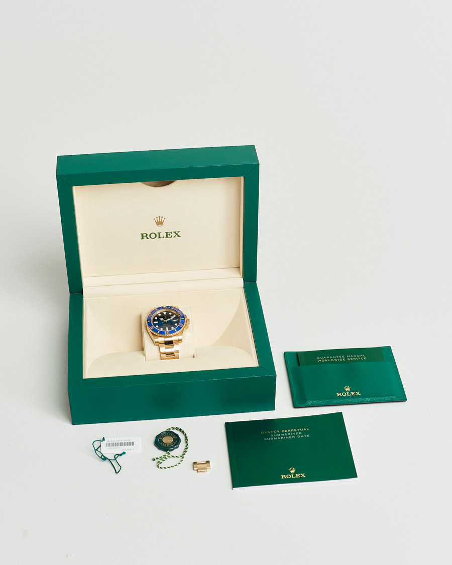 Men | Pre-Owned & Vintage Watches | Rolex Pre-Owned | Submariner Date 18K 116618LB Gold