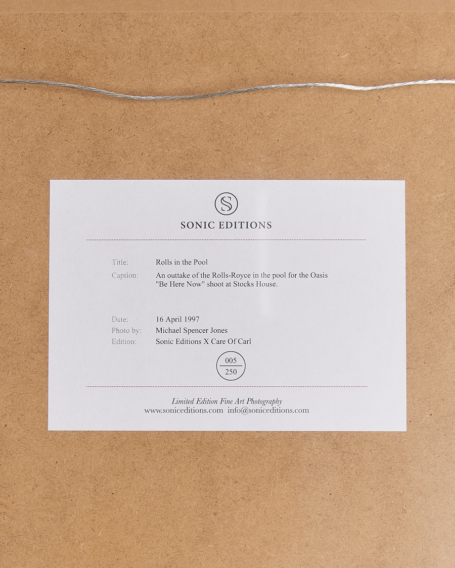 Men | Posters | Sonic Editions | Framed Rolls in the Pool