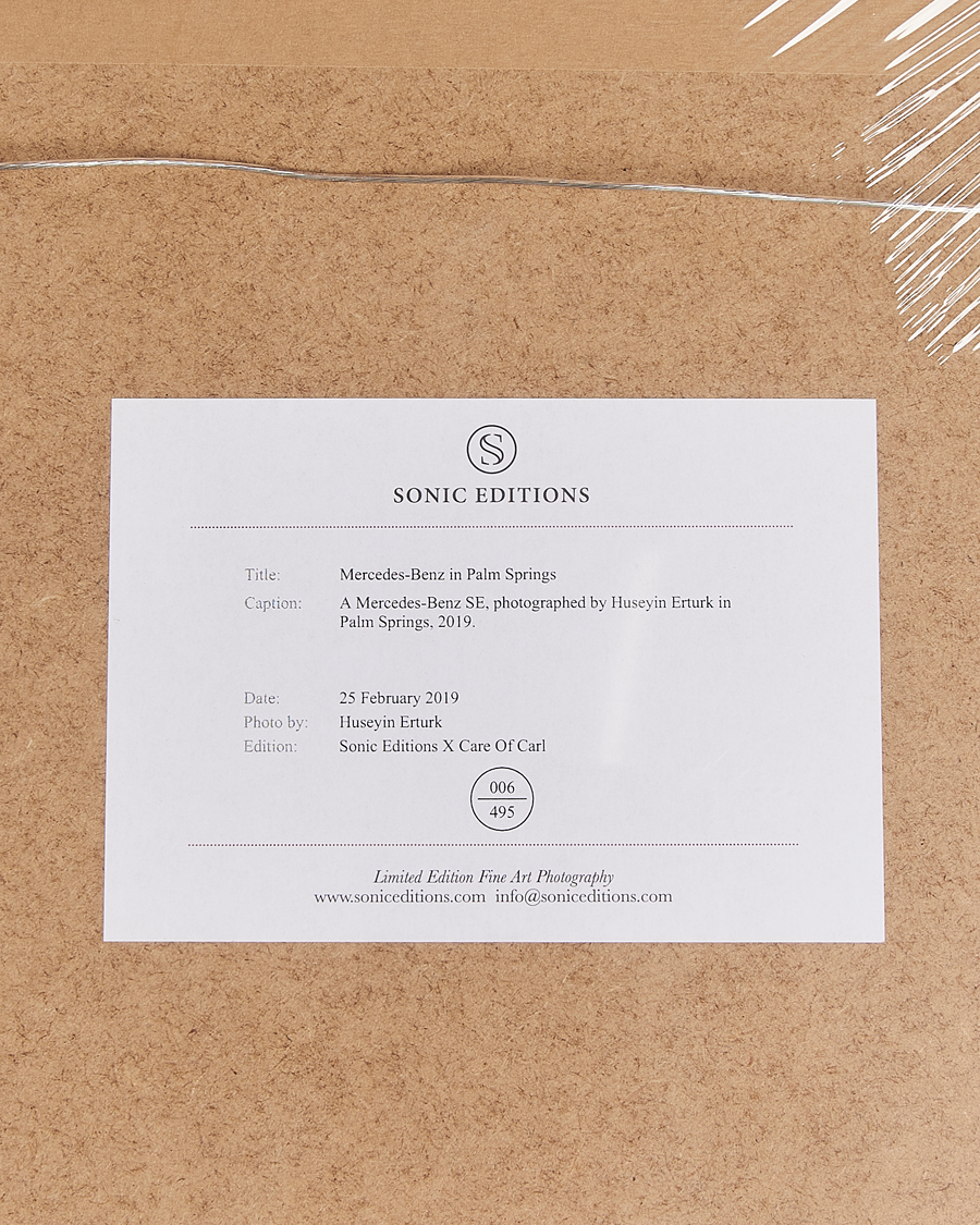 Men | Posters | Sonic Editions | Framed Mercedes-Benz in Palm Springs