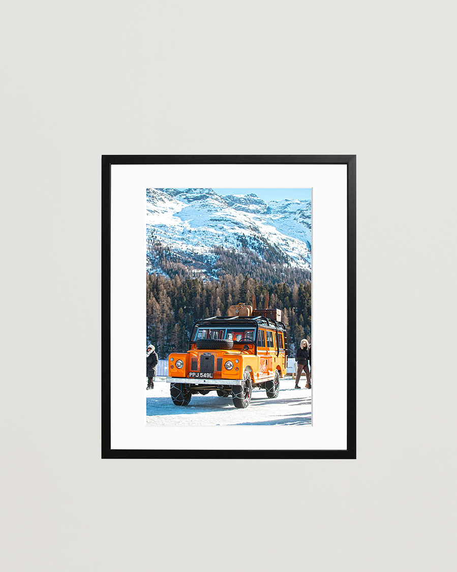 Men | Posters | Sonic Editions | Framed Defender on Sankt Moritz
