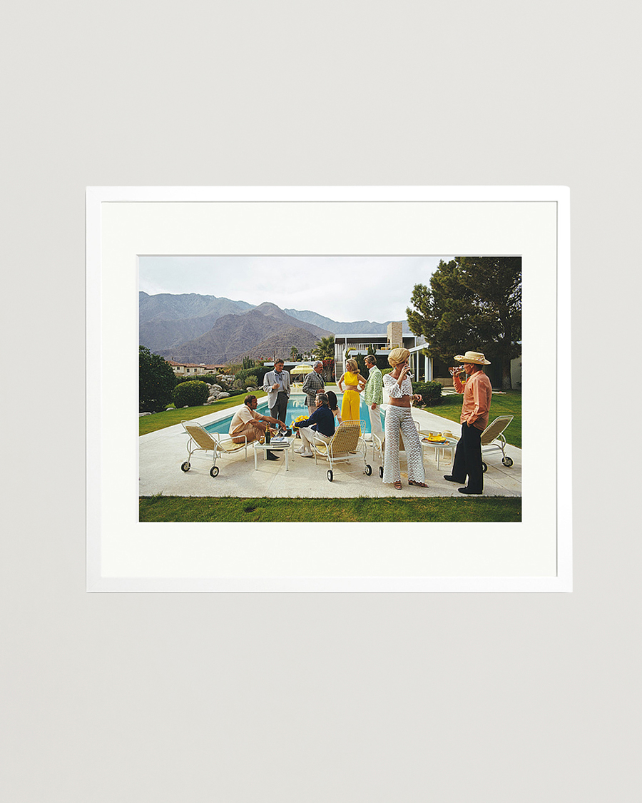 Men | Posters | Sonic Editions | Framed Slim Aarons Desert House Party