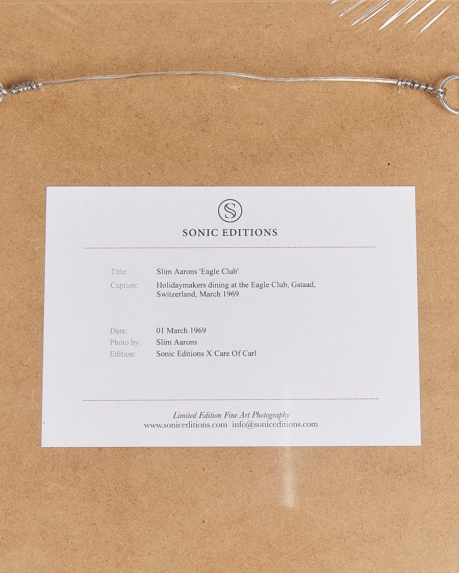 Men | Posters | Sonic Editions | Framed Slim Aarons Eagle Club