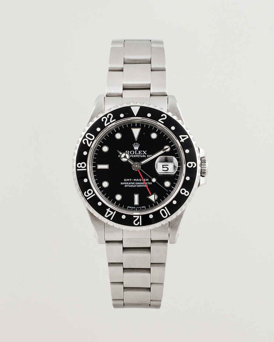 Men | Rolex Pre-Owned Gmt-Master 16700 Silver | Rolex Pre-Owned | Gmt-Master 16700 Silver