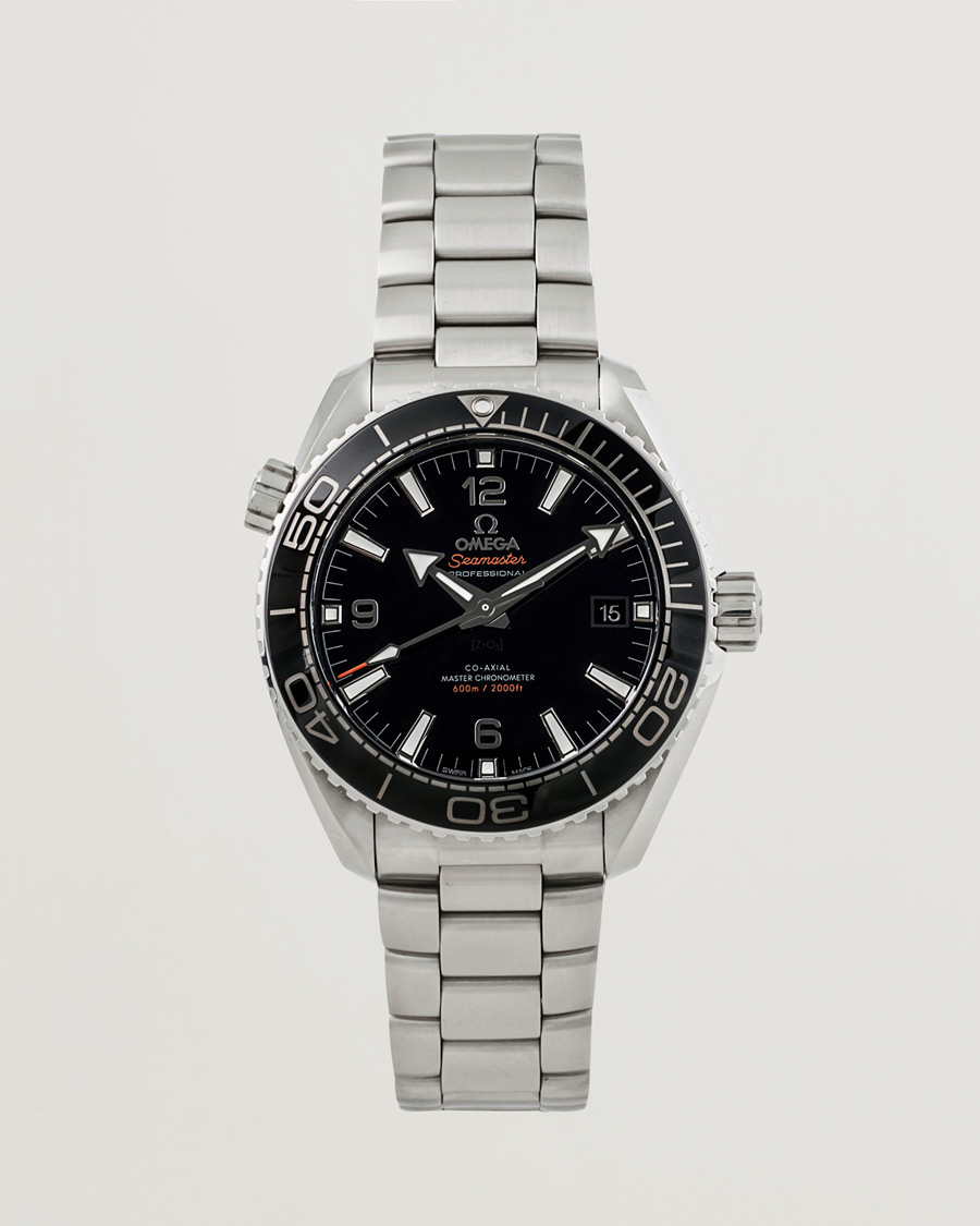 Men | Omega Pre-Owned Seamaster Planet Ocean Silver | Omega Pre-Owned | Seamaster Planet Ocean Silver