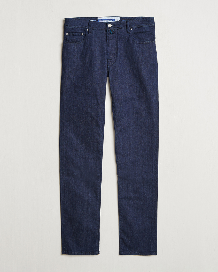 Men | Jeans | Jacob Cohën | Bard 688 Slim Fit Stretch Jeans Dark Tonal Wash